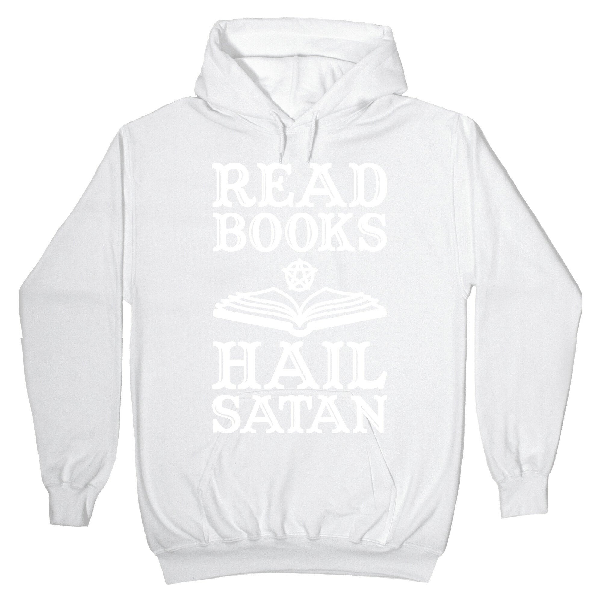 Read Books Hail Satan Hoodie
